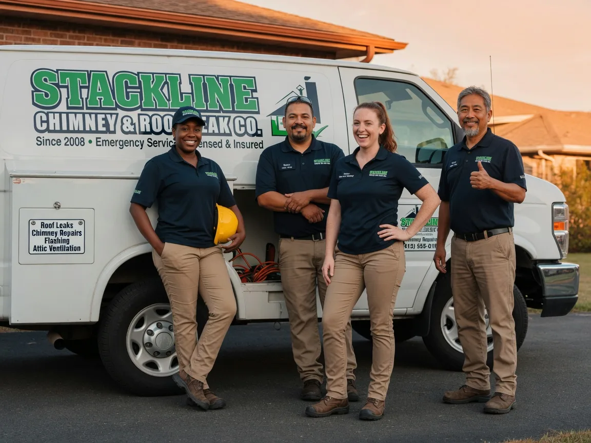 Chimney flashing repair company in Richardsville, VA